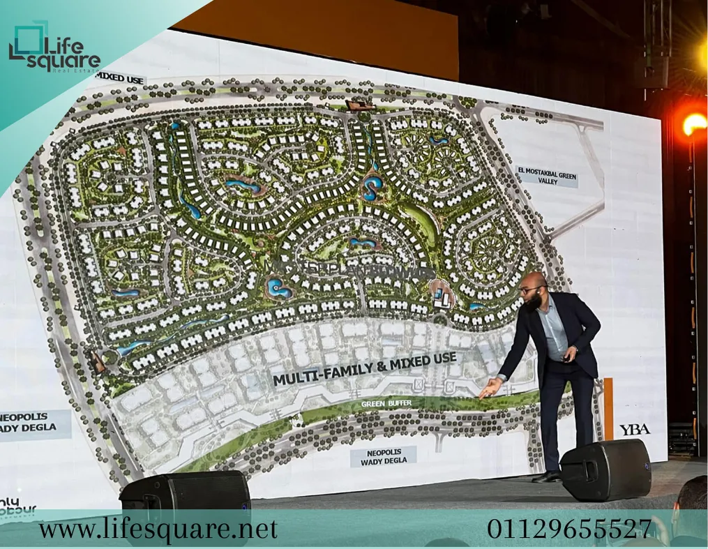 تصميم كمبوند ات ايست المستقبل سيتي